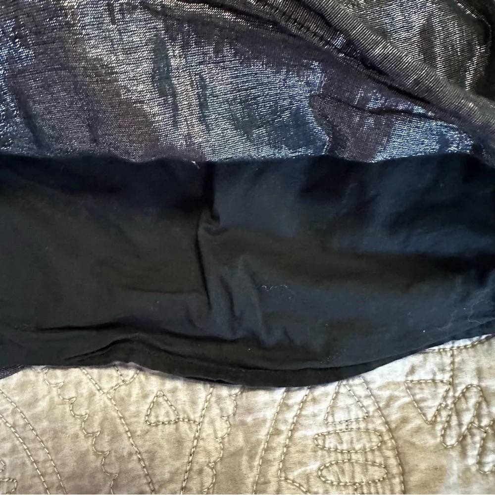 🌟3/$20🌟 Baby Gap toddler girl’s skirt metallic navy